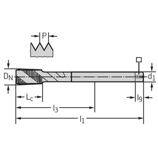 M20563 taraud pour inox